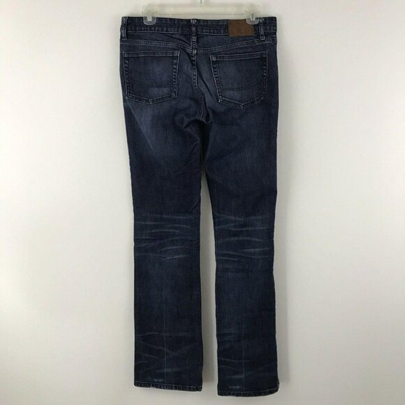 Martin + Osa Jeans Women's Size 28 Long Boot Leg Fit Dark Wash - Picture 3 of 6